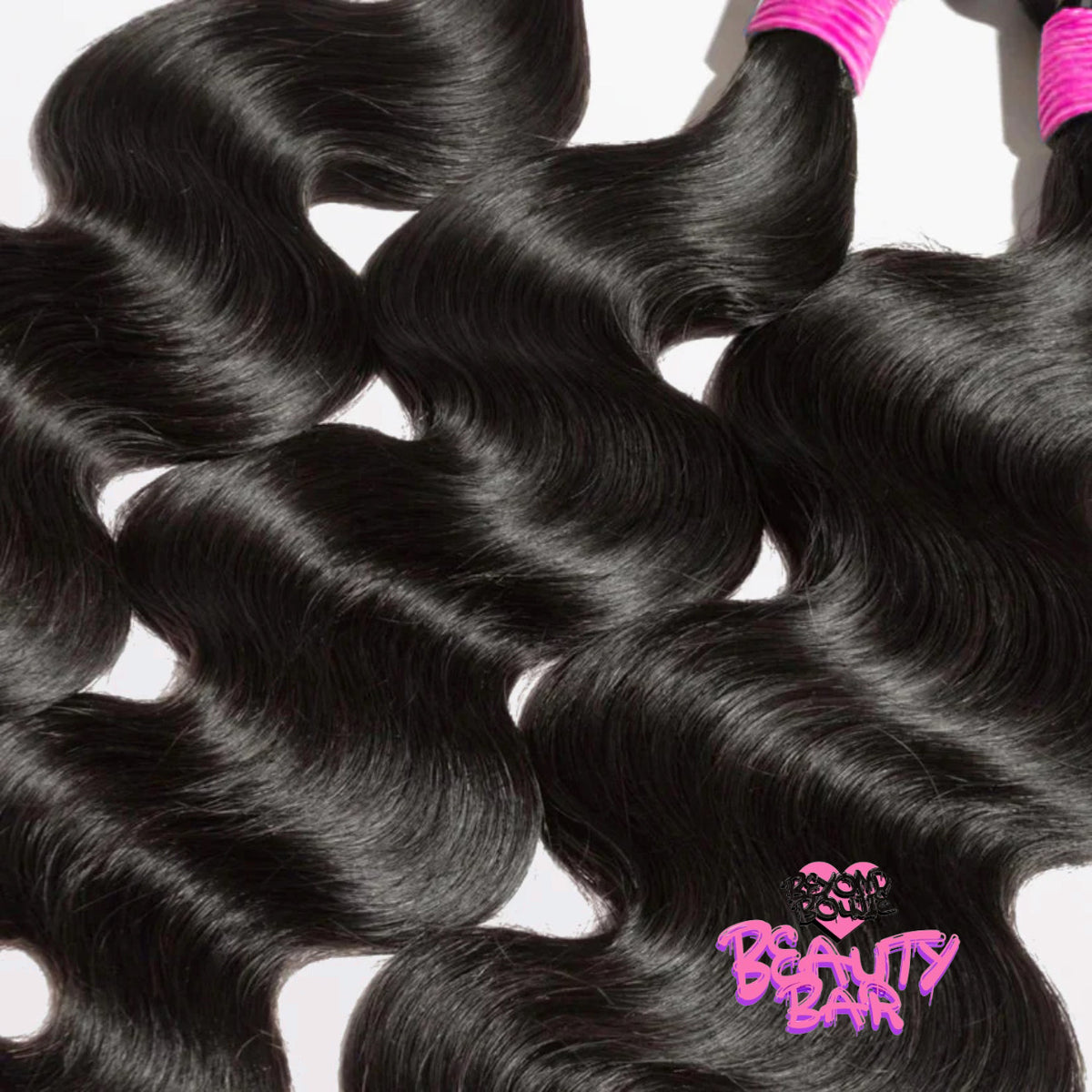 Beyond Boujie 10-40 Inch Body Wavy Virgin Brazilian Hair #1B Natural Black