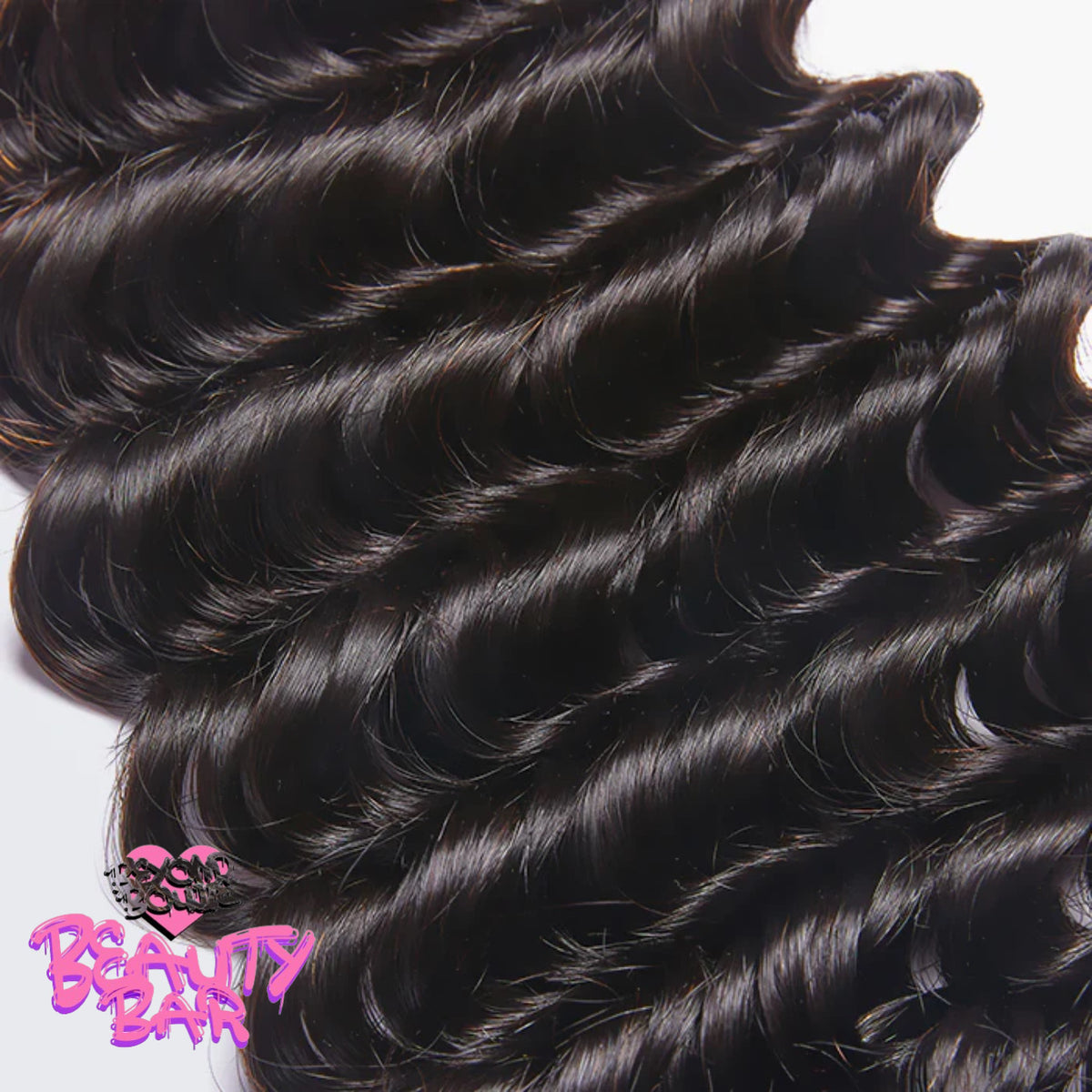 Beyond Boujie 30 Inch Deep Wavy Virgin Brazilian Hair #1B Natural Black